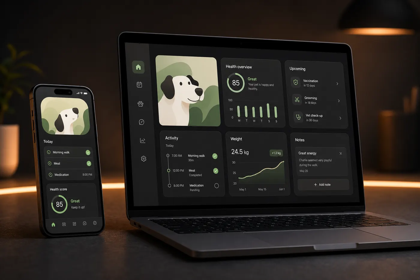 Pet Care Management System — Client portal + admin control for subscriptions, pets, and cleanups.